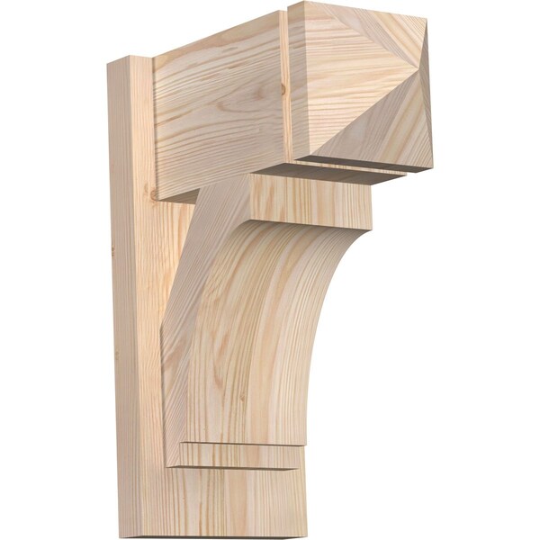 Ekena Millwork Imperial Arts & Crafts Smooth Outlooker, Douglas Fir, 7 1/2"W x 14"D x 18"H OUT08X14X18IMP03SDF - main